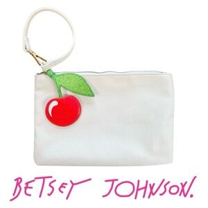 Betsey Johnson Cherry Wristlet